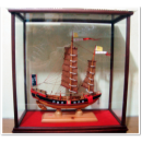  17世紀古帆船-含框